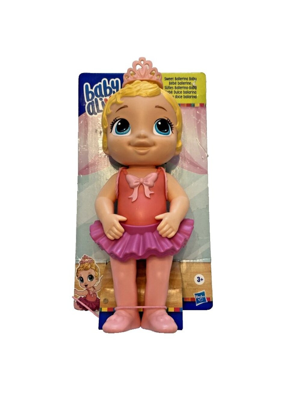 Baby Alive Sweet Ballerina Baby Doll Pink Ballet Doll Tutu Skirt Tiara